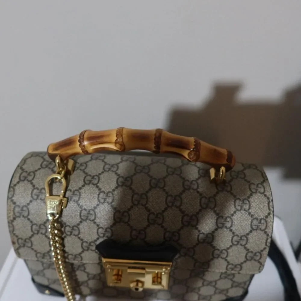 Gucci Women's Brown and Tan Bag